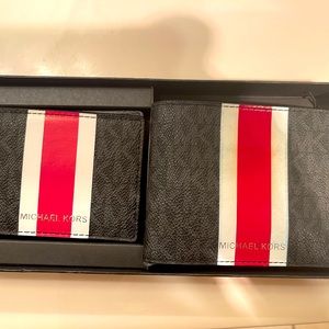 Michael Kors men’s wallet set